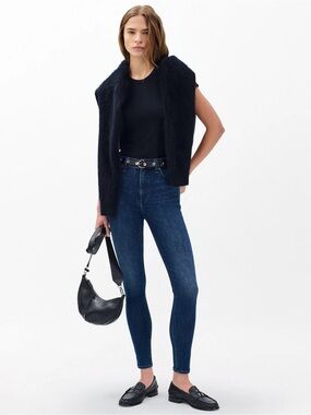 rag & bone 10 inch Skinny Jeans in Mad River Wash NWT Sz. 24